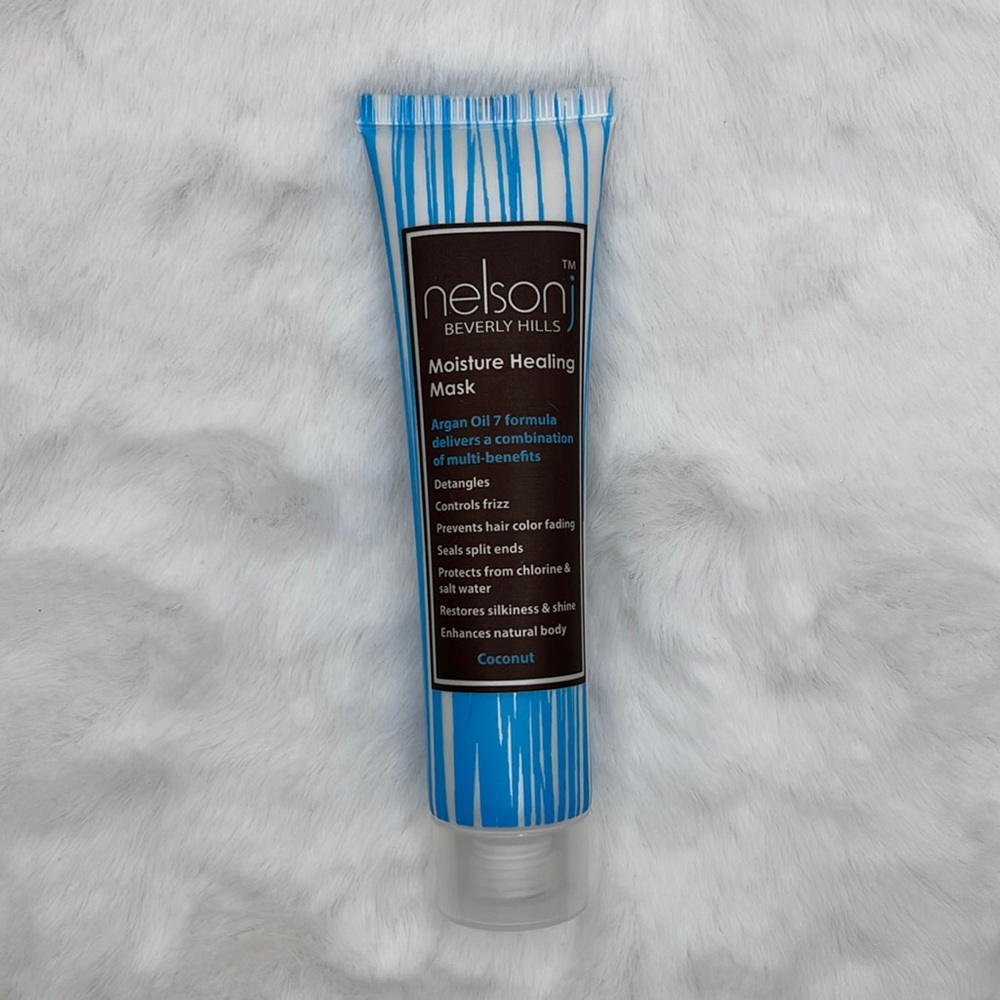3/$15 Nelson J Beverly Hills Moisture Healing Mask - Coconut - mini/travel size